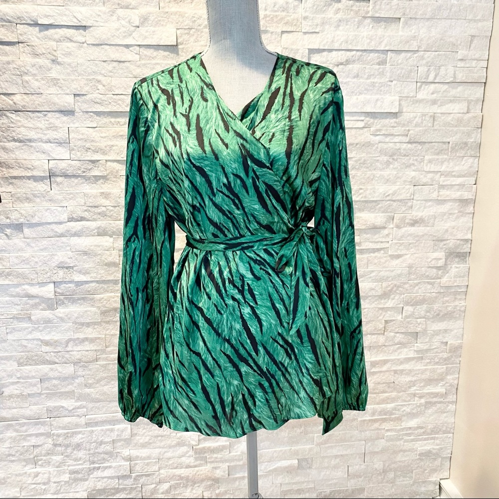 INC by Macy’s Wrap Around Blouse